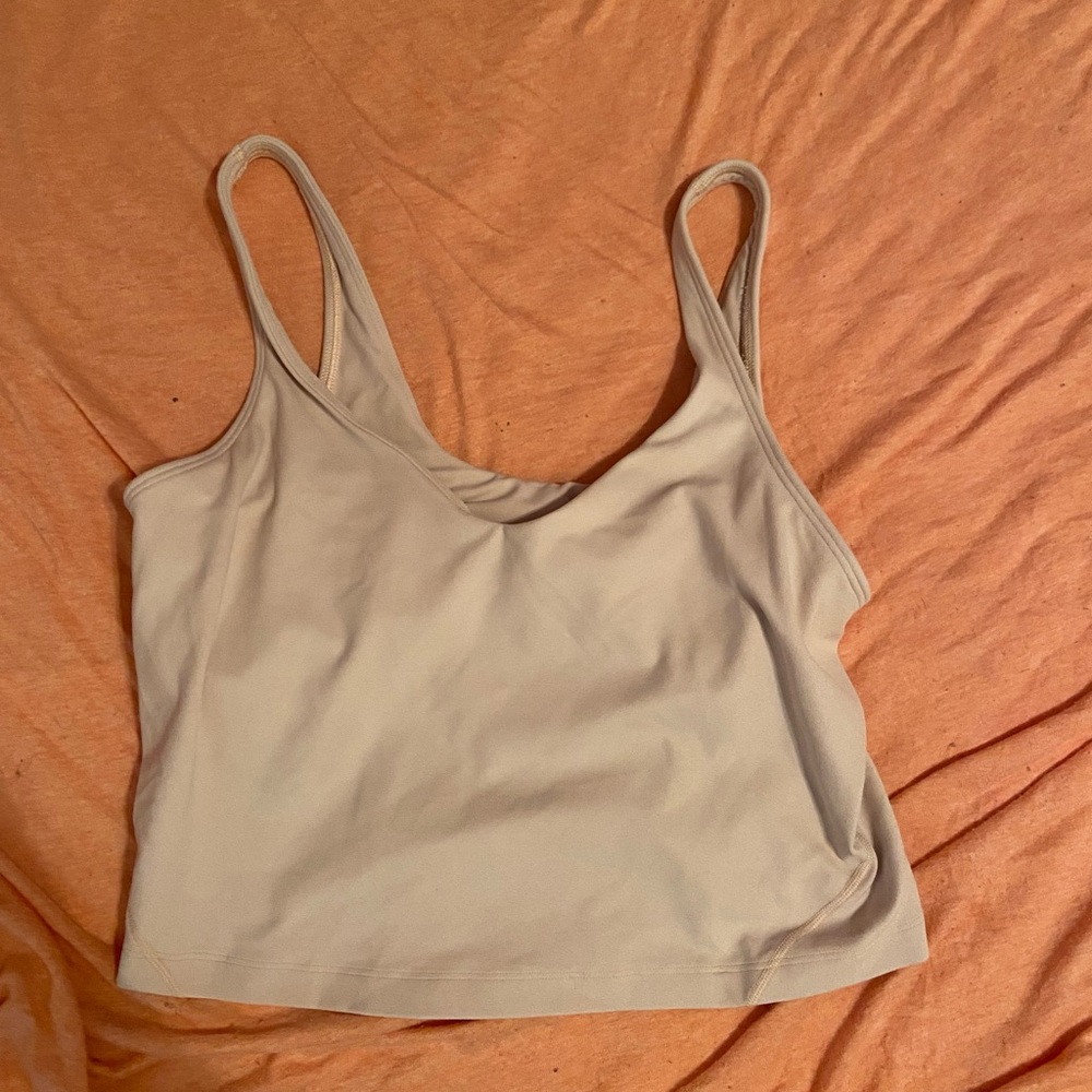 Lululemon align tank size 10 feather pink